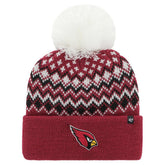 Arizona Cardinals '47 Women's Elsa Cuffed Knit Hat with Pom Cardinal