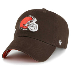 Cleveland Browns '47 Women's Confetti Icon Clean Up Adjustable Hat Brown