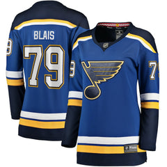 NHL Sammy Blais St. Louis Blues Women's Fanatics Home Breakaway Jersey - Blue