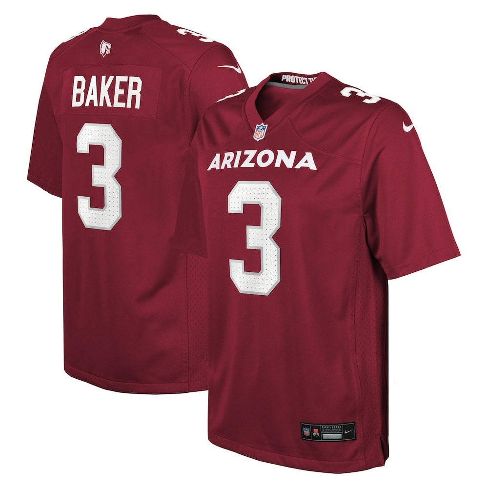 NFL Budda Baker Arizona Cardinals Youth Game Jersey - Cardinal