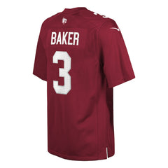 NFL Budda Baker Arizona Cardinals Youth Game Jersey - Cardinal