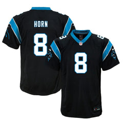 NFL Jaycee Horn Carolina Panthers Youth Game Jersey - Black