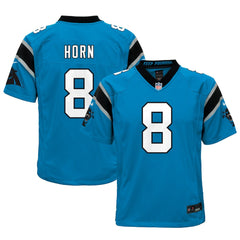 NFL Jaycee Horn Carolina Panthers Youth Game Jersey - Blue