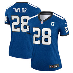 Jonathan Taylor Indianapolis Colts Women's Alternate Legend Player Performance Top Royal