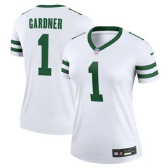 Ahmad Sauce Gardner New York Jets Women's Legend Player Performance Top Legacy White