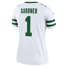 Ahmad Sauce Gardner New York Jets Women's Legend Player Performance Top Legacy White