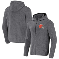 Cleveland Browns NFL x Darius Rucker Collection Fleece Pullover Hoodie Gray