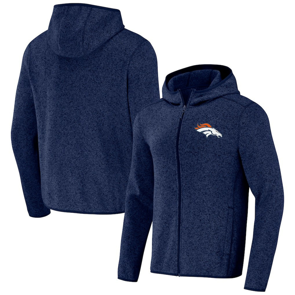 Denver Broncos NFL x Darius Rucker Collection Fleece Pullover Hoodie Navy