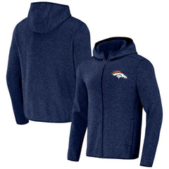Denver Broncos NFL x Darius Rucker Collection Fleece Pullover Hoodie Navy