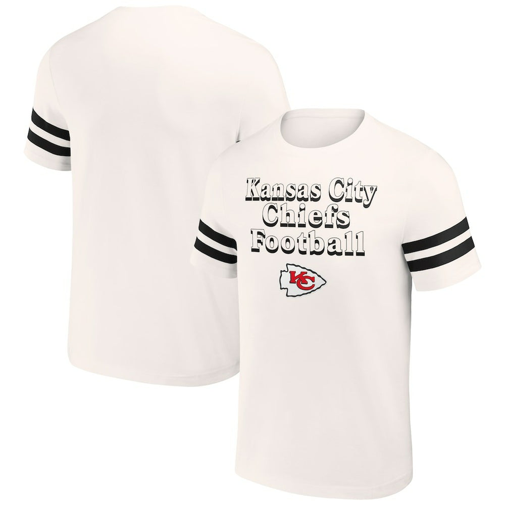 Kansas City Chiefs NFL x Darius Rucker Collection Vintage T-Shirt Cream