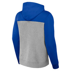 Los Angeles Rams NFL x Darius Rucker Collection Color Blocked Pullover Hoodie Heather Gray