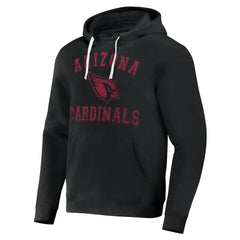 Arizona Cardinals NFL x Darius Rucker Collection Coaches Pullover Hoodie Black