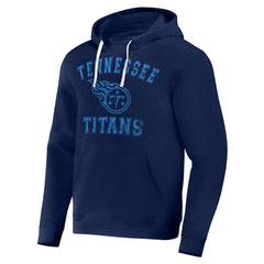 Tennessee Titans NFL x Darius Rucker Collection Coaches Pullover Hoodie Navy