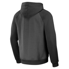 Tampa Bay Buccaneers NFL x Darius Rucker Collection Raglan Full-Zip Hoodie Pewter