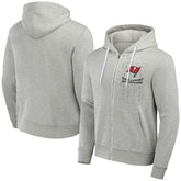 Tampa Bay Buccaneers NFL x Darius Rucker Collection Domestic Full-Zip Hoodie Heather Gray