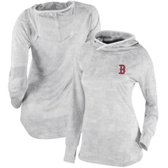 Boston Red Sox Columbia Women's Omni-Wick Sunday Ball Pullover Hoodie - White Hoodies