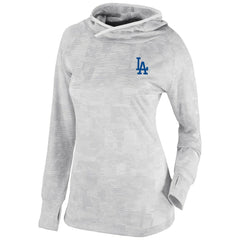 Los Angeles Dodgers Columbia Women's Omni-Wick Sunday Ball Pullover Hoodie - White Hoodies