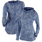 Seattle Mariners Columbia Women's Omni-Wick Sunday Ball Pullover Hoodie - Navy Hoodies