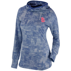 St. Louis Cardinals Columbia Women's Omni-Wick Sunday Ball Pullover Hoodie - Navy Hoodies