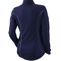 Cleveland Guardians Columbia Women's Omni-Wick Shotgun Quarter-Zip Pullover Top - Navy Pullover