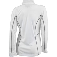 New York Mets Columbia Women's Omni-Wick Shotgun Quarter-Zip Pullover Top - White Pullover