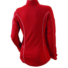 Philadelphia Phillies Columbia Women's Omni-Wick Shotgun Quarter-Zip Pullover Top - Red Pullover