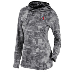 Arizona Diamondbacks Columbia Women's Omni-Wick Sunday Ball Pullover Hoodie - Black Hoodies