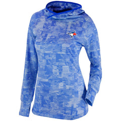 Toronto Blue Jays Columbia Women's Omni-Wick Sunday Ball Pullover Hoodie - Royal Hoodies