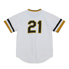 MLB Roberto Clemente Pittsburgh Pirates Mitchell & Ness Cooperstown Collection Authentic Jersey - White