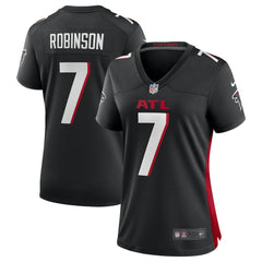 NFL Bijan Robinson Atlanta Falcons Women's Player Jersey - Black