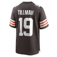 NFL Cedric Tillman Cleveland Browns Game Jersey - Brown