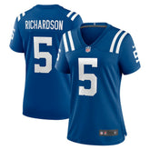 NFL Anthony Richardson Sr. Indianapolis Colts Women's Team Game Jersey - Royal