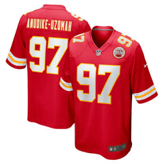 NFL Felix Anudike-Uzomah Kansas City Chiefs Game Jersey - Red