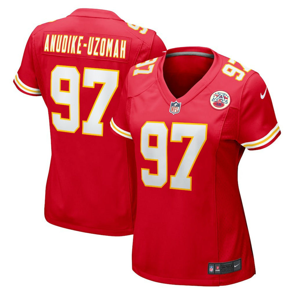 NFL Felix Anudike-Uzomah Kansas City Chiefs Women's Player Jersey - Red