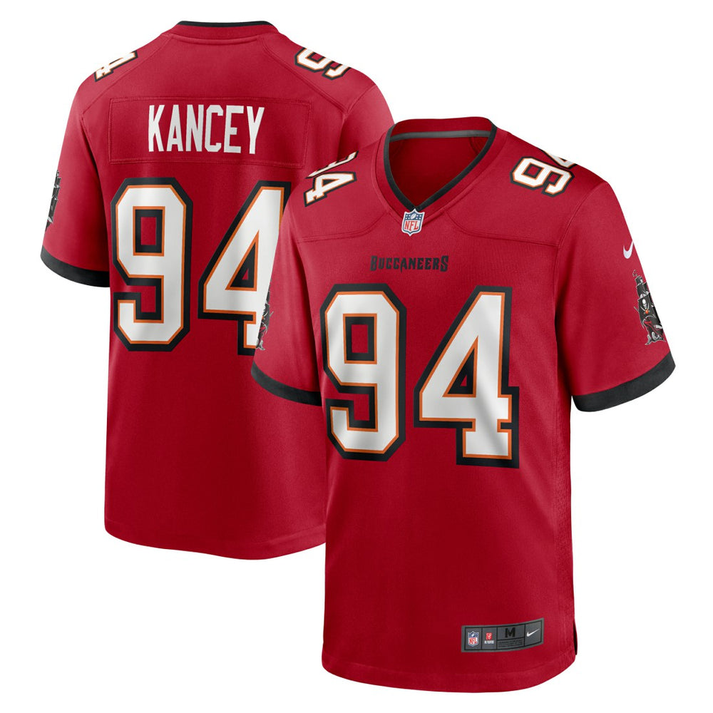 NFL Calijah Kancey Tampa Bay Buccaneers Game Jersey - Red