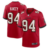 NFL Calijah Kancey Tampa Bay Buccaneers Game Jersey - Red