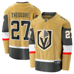 NHL Shea Theodore Vegas Golden Knights Fanatics Home Breakaway Jersey - Gold