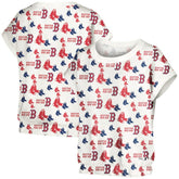 Boston Red Sox Lusso Women's Madge Dolman Tri-Blend T-Shirt - White T-shirts