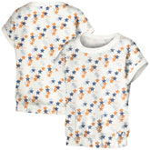 Houston Astros Lusso Women's Madge Dolman Tri-Blend T-Shirt - White T-shirts
