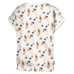Houston Astros Lusso Women's Madge Dolman Tri-Blend T-Shirt - White T-shirts