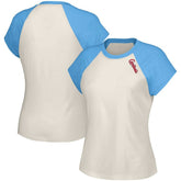 St. Louis Cardinals Lusso Women's Nikki Raglan T-Shirt - White T-shirts