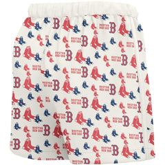 Boston Red Sox Lusso Women's Marge Shorts - White Shorts