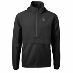 Colorado Rockies Cutter & Buck Charter Eco Recycled Half-Zip Anorak Jacket - Black Jackets