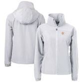 Houston Astros Cutter & Buck Women's Charter Eco Recycled Full-Zip Jacket - Gray Jackets