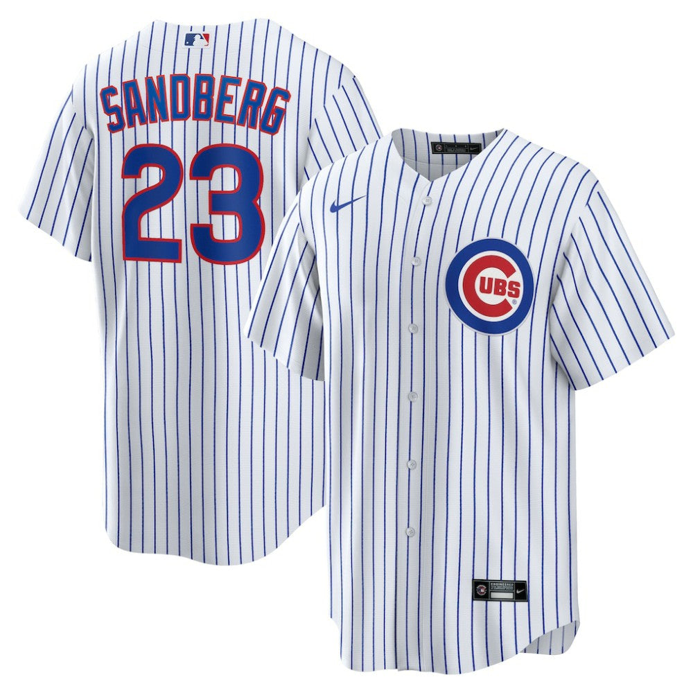 MLB Ryne Sandberg Chicago Cubs Nike Home Retired Player Replica Jersey - White