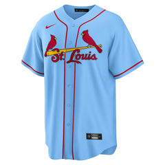 MLB Lars Nootbaar St. Louis Cardinals Nike Alternate Replica Jersey - Light Blue