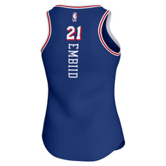 NBA Joel Embiid Philadelphia 76ers Women's Fast Break Player Jersey - Icon Edition - Royal
