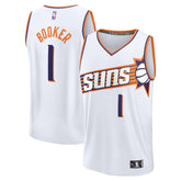 NBA Devin Booker Phoenix Suns Fast Break Replica Jersey - Association Edition - White