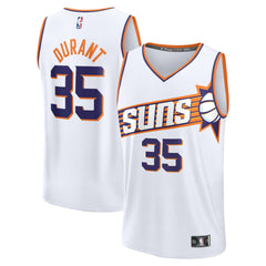 NBA Kevin Durant Phoenix Suns Fast Break Replica Jersey - Association Edition - White