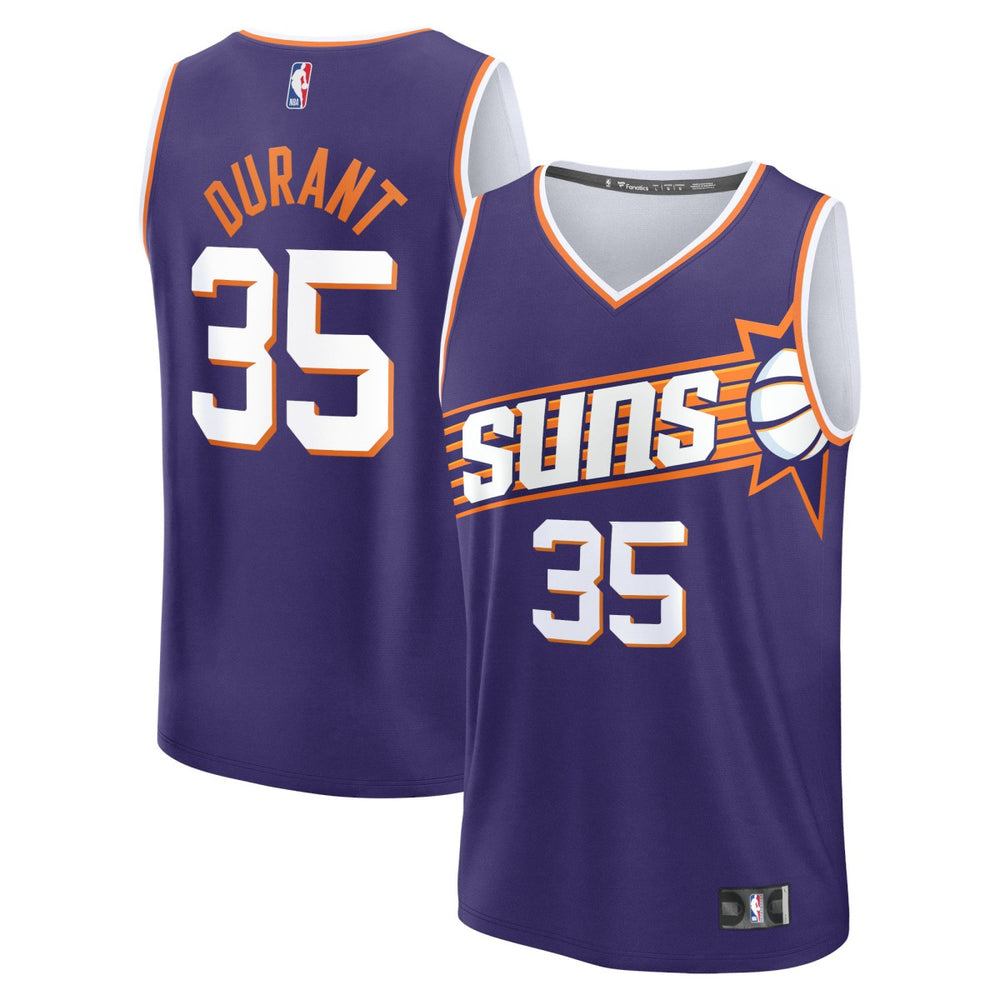 NBA Kevin Durant Phoenix Suns Fast Break Replica Jersey - Icon Edition - Purple